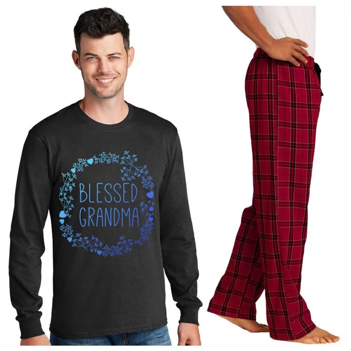 Blessed Grandma Christian Religious Gifts Best Grammy Ever Long Sleeve Pajama Set