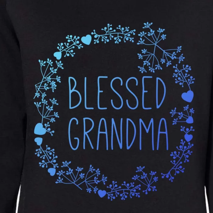 Blessed Grandma Christian Religious Gifts Best Grammy Ever Womens California Wash Sweatshirt