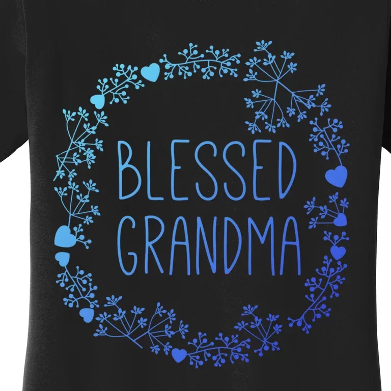 Blessed Grandma Christian Religious Gifts Best Grammy Ever Women's T-Shirt