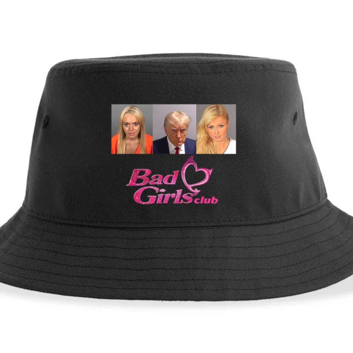 Bad Girls Club Donald Trump Mug Shot Sustainable Bucket Hat