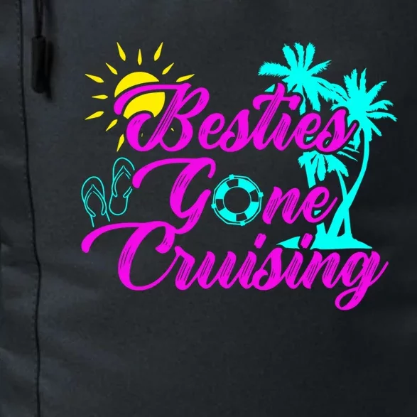 Besties Gone Cruise Matching Trip Cruising Vacation Cute Gift Daily Commute Backpack