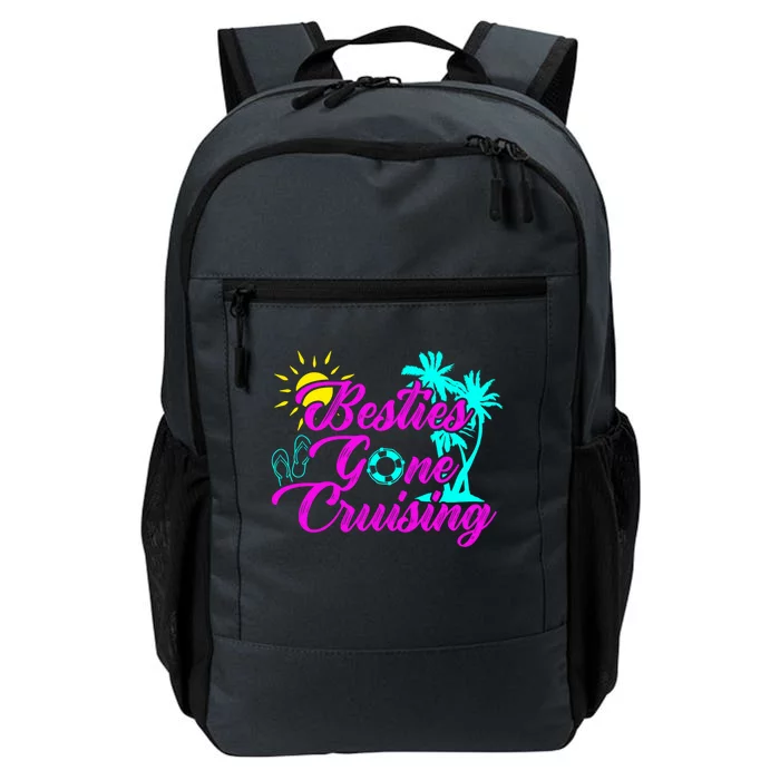 Besties Gone Cruise Matching Trip Cruising Vacation Cute Gift Daily Commute Backpack