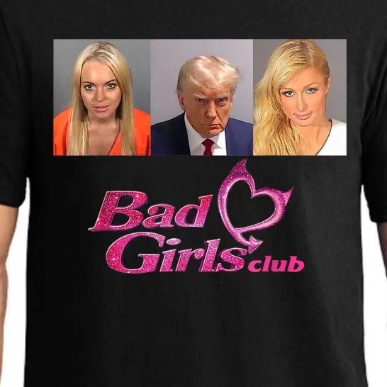 Bad Girls Club Donald Trump Mug Shot Pajama Set