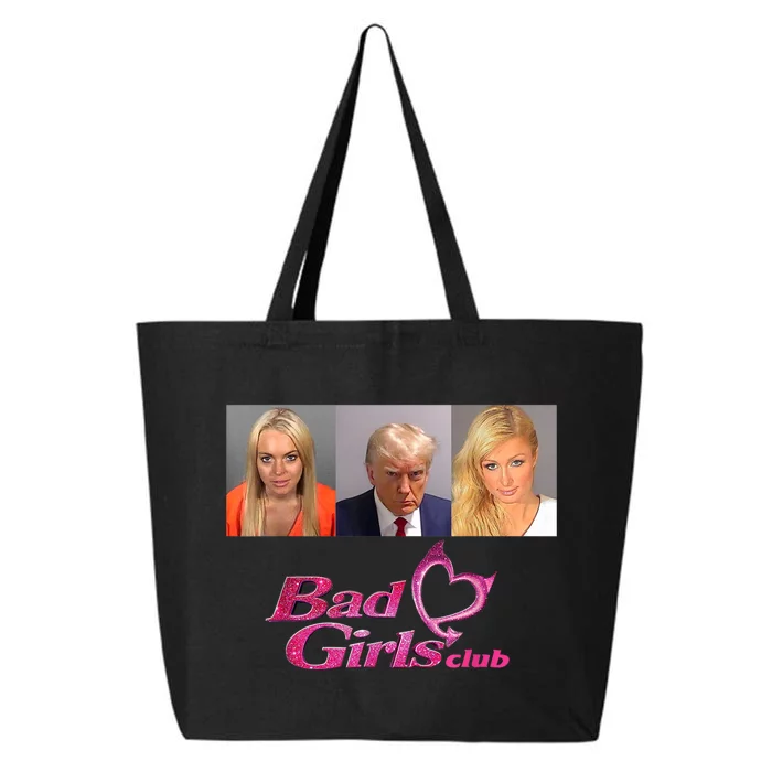 Bad Girls Club Donald Trump Mug Shot 25L Jumbo Tote