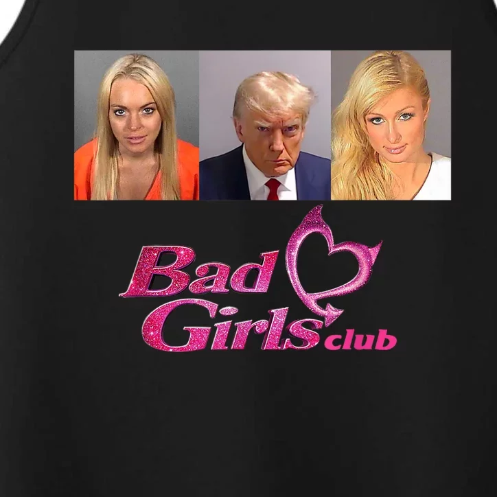 Bad Girls Club Donald Trump Mug Shot Performance Tank