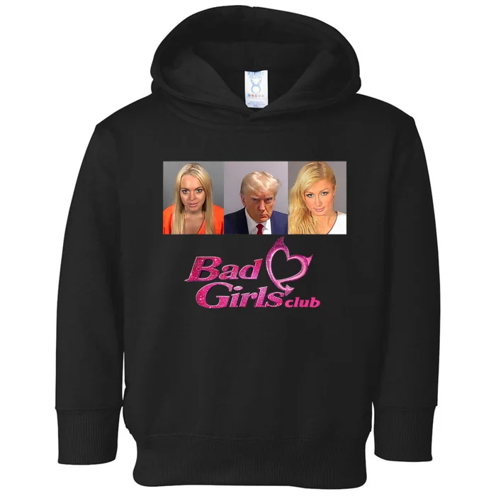 Bad Girls Club Donald Trump Mug Shot Toddler Hoodie