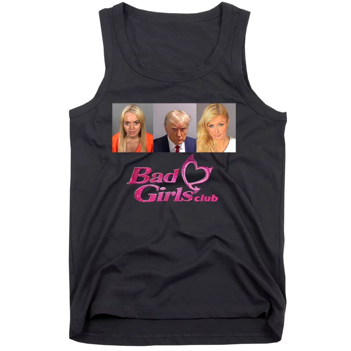 Bad Girls Club Donald Trump Mug Shot Tank Top