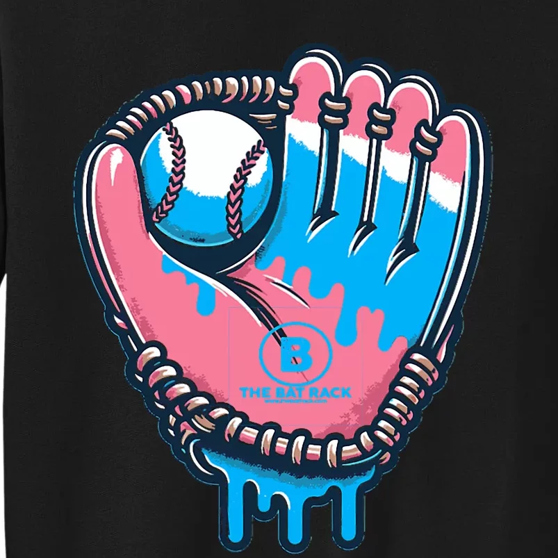 Baseball Glove Cotton Candy Drip Sweatshirt