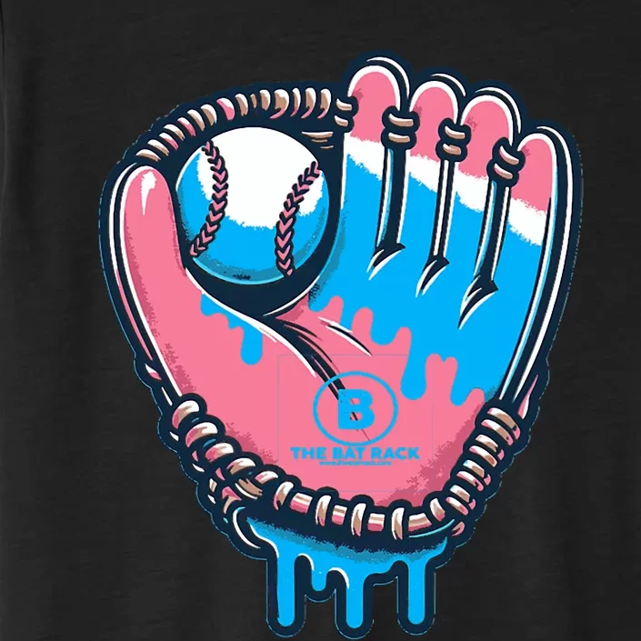 Baseball Glove Cotton Candy Drip ChromaSoft Performance T-Shirt