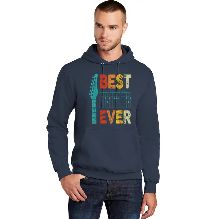 Best Guitar Dad Ever Chords Best Dad Guitar Hoodie