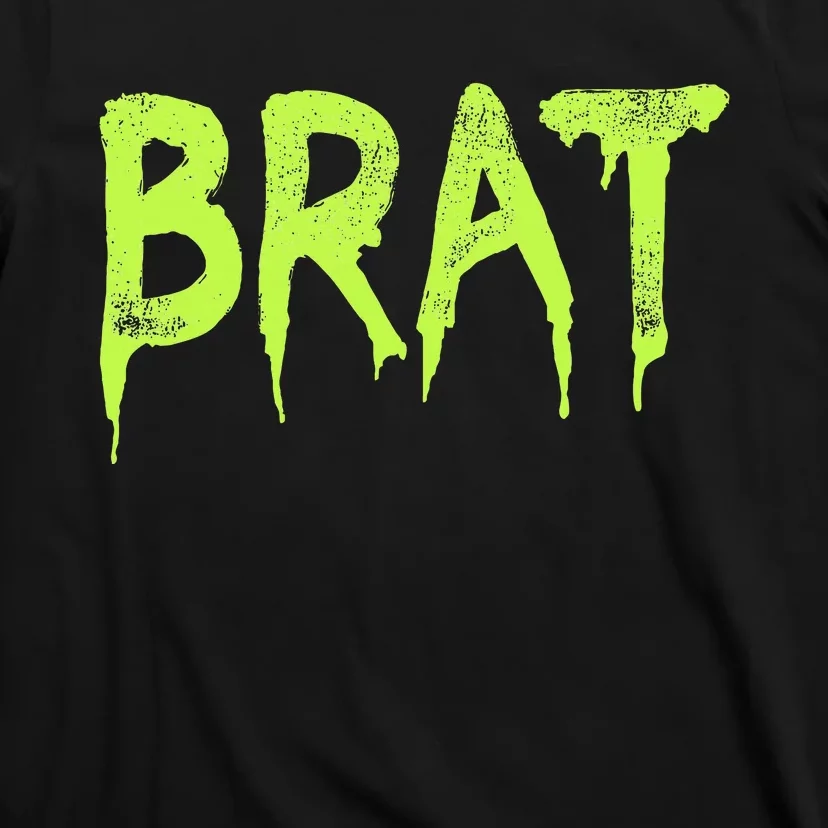 Brat Grunge Distressed T-Shirt