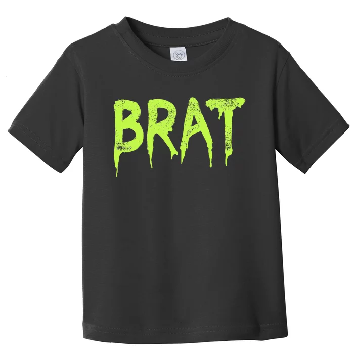 Brat Grunge Distressed Toddler T-Shirt