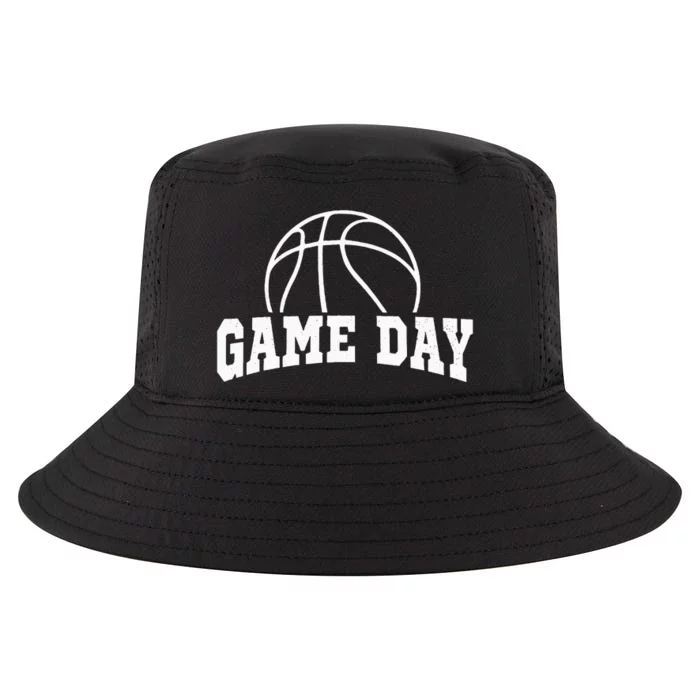 Basketball Game Day Basketball Mom Life Game Day Cool Comfort Performance Bucket Hat