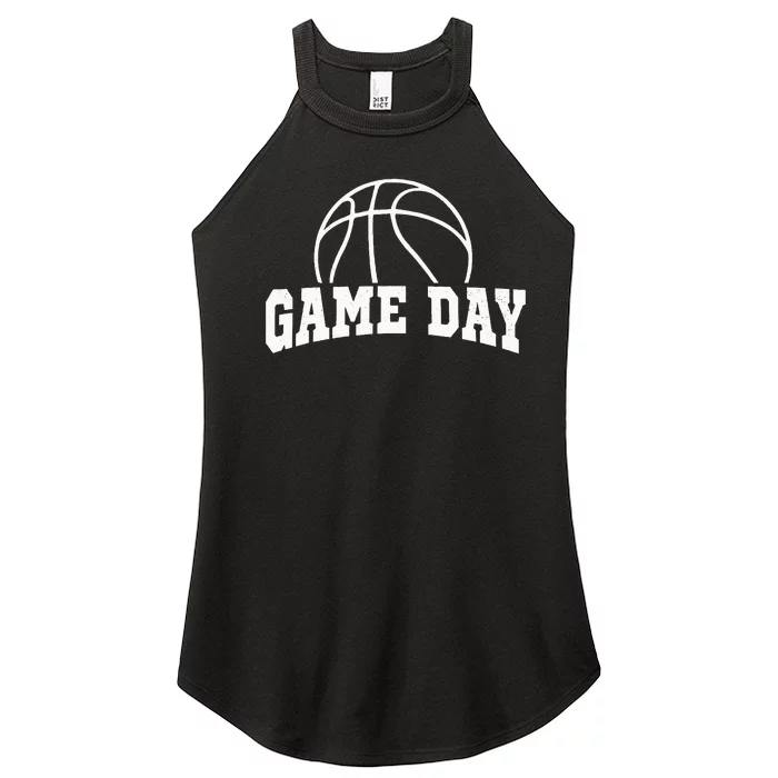 Basketball Game Day Basketball Mom Life Game Day Women’s Perfect Tri Rocker Tank