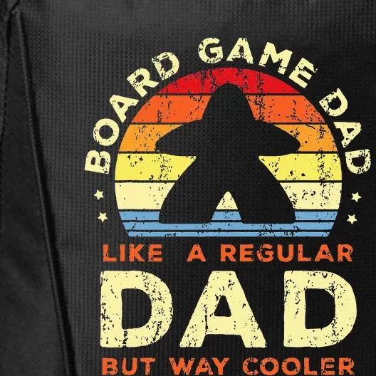 board game dad Board gamer father Board games City Backpack