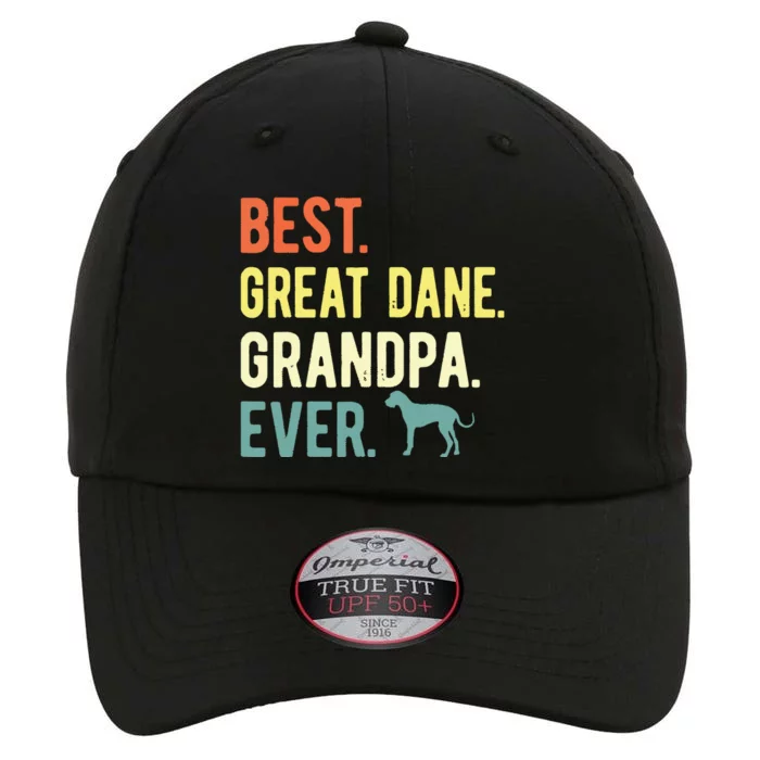 Best Great Dane Grandpa Ever Dog Lovers Fathers Day The Original Performance Cap