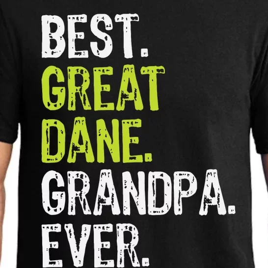 Best Great Dane Grandpa Ever Dog Lover Pajama Set