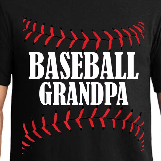 Baseball Grandpa Design Baseball Grandfather Pajama Set