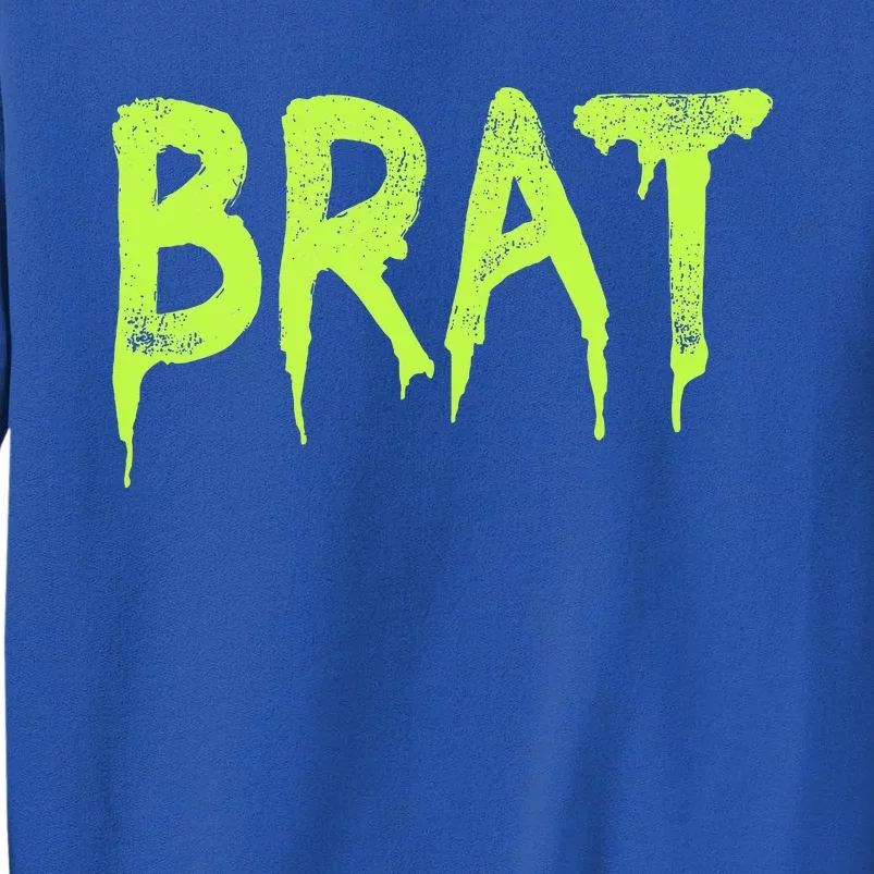 Brat Grunge Distressed Tall Sweatshirt