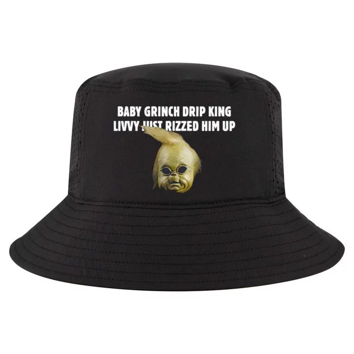 Baby Grin.Ch Drip King Livvy Just Rizzed Him Up Cool Comfort Performance Bucket Hat