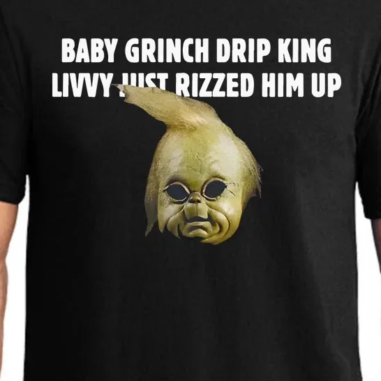 Baby Grin.Ch Drip King Livvy Just Rizzed Him Up Pajama Set