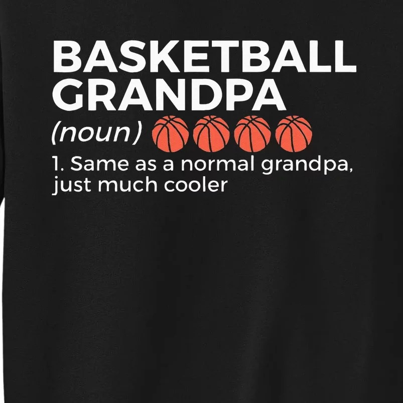 Basketball Grandpa Definition Sweatshirt