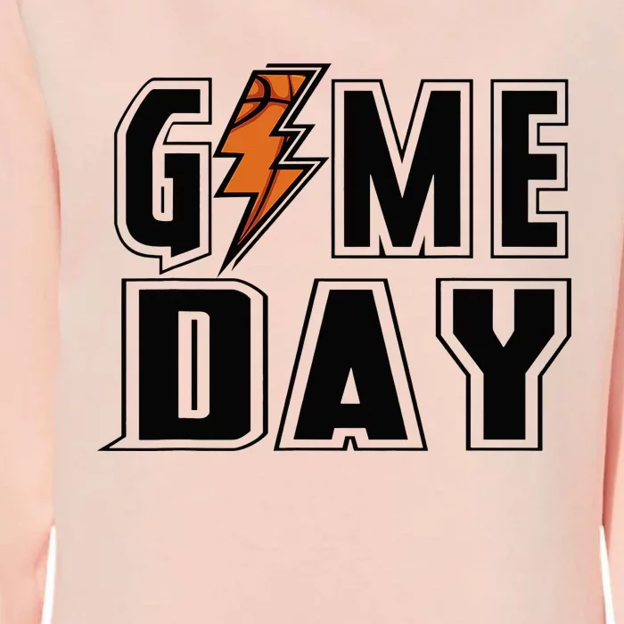 Basketball Game Day Lightning Team Basketball Womens California Wash Sweatshirt