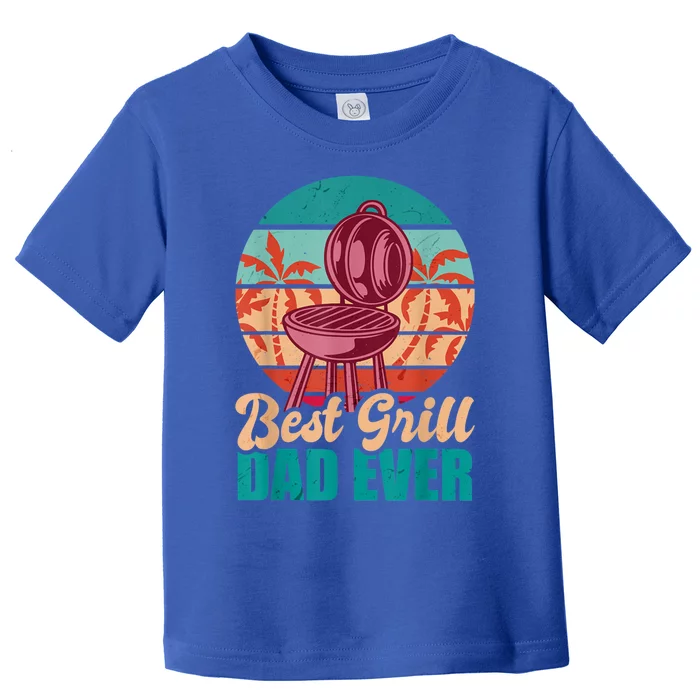 Best Grill Dad Ever For Fathers Day Gift Toddler T-Shirt