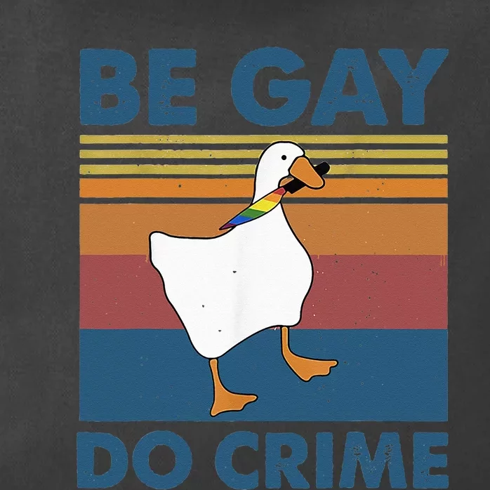 Be Gay Do Crime Zip Tote Bag