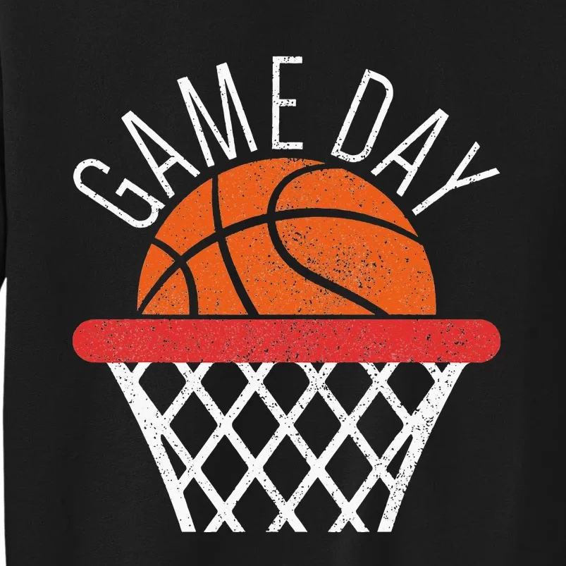 Basketball Game Day Vibes Basketball Mom Life Game Day Sweatshirt