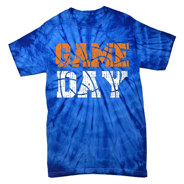 Basketball Game Day For Basketball Fans Funny Gift Tie-Dye T-Shirt