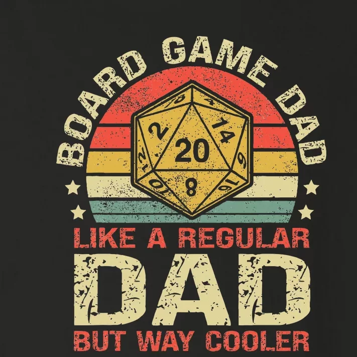 Board Game Dad Funny Board Gamer Toddler Long Sleeve Shirt