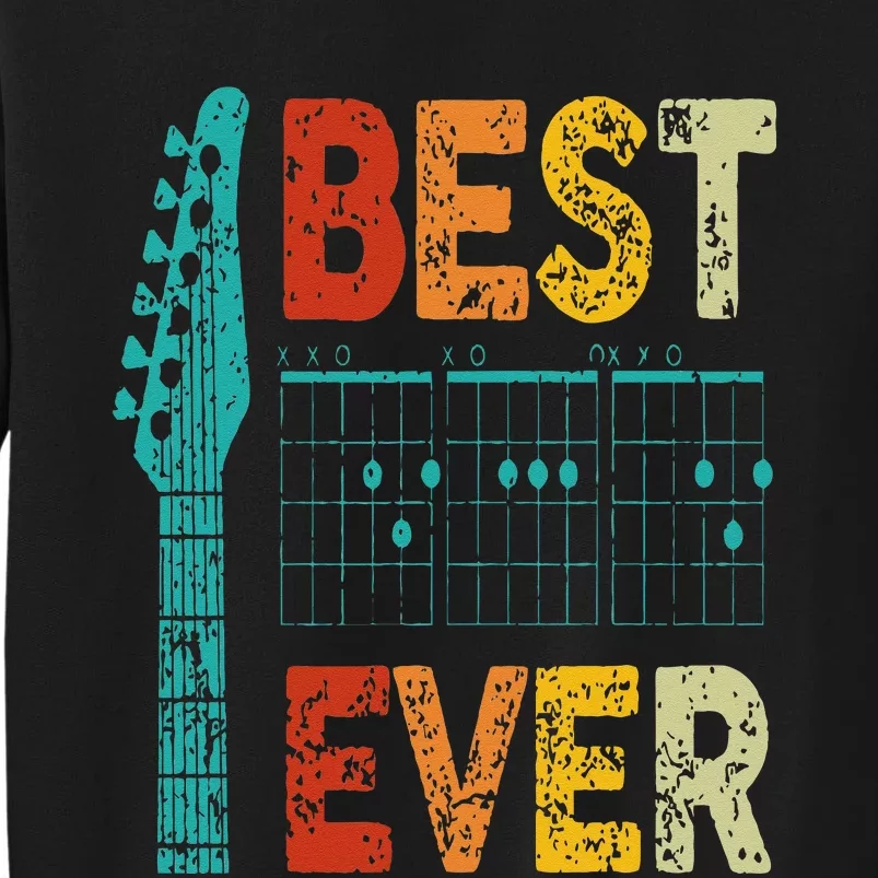 Best Guitar Dad Ever Chords Best Dad Guitar Guitar Dad Sweatshirt