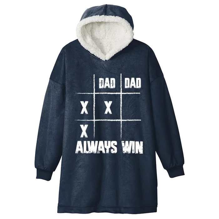 Board Game Dad Fathers Day Cool Papa Grandpa Cute Gift Hooded Wearable Blanket