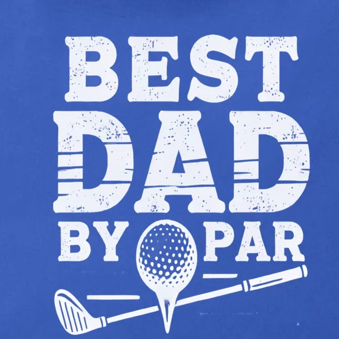 Best Golf Dad By Par Funny Gift Zip Tote Bag