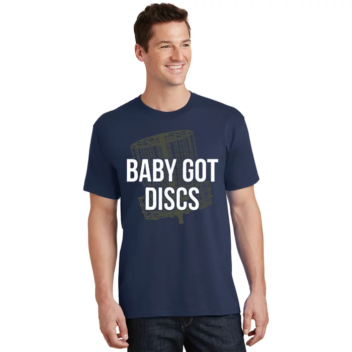 Baby Got Discs Funny Disc Golf Humor Golfer T-Shirt