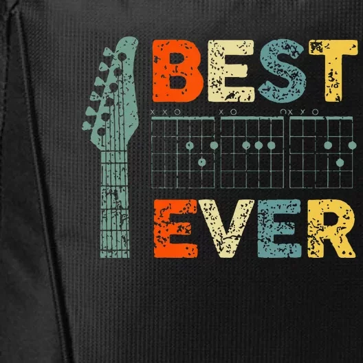 Best Guitar Dad Ever Chords Guitar Fathers Day Dad City Backpack