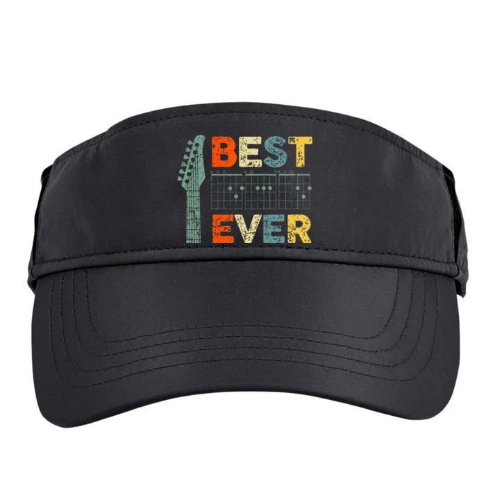 Best Guitar Dad Ever Chords Guitar Fathers Day Dad Adult Drive Performance Visor