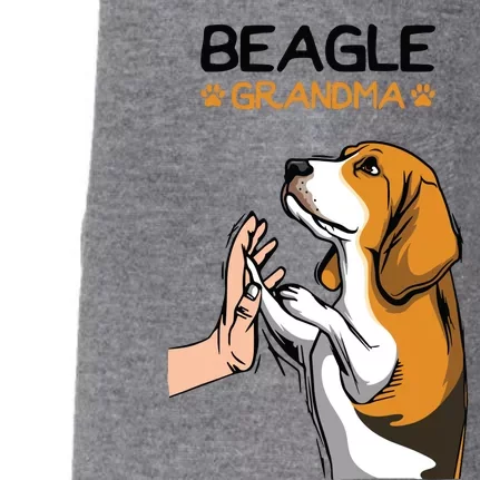 Beagle Grandma Dog Mom Grandmother Mothers Day Doggie 3-End Fleece Hoodie