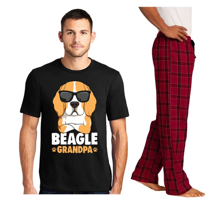 Beagle Grandpa Dog Pajama Set