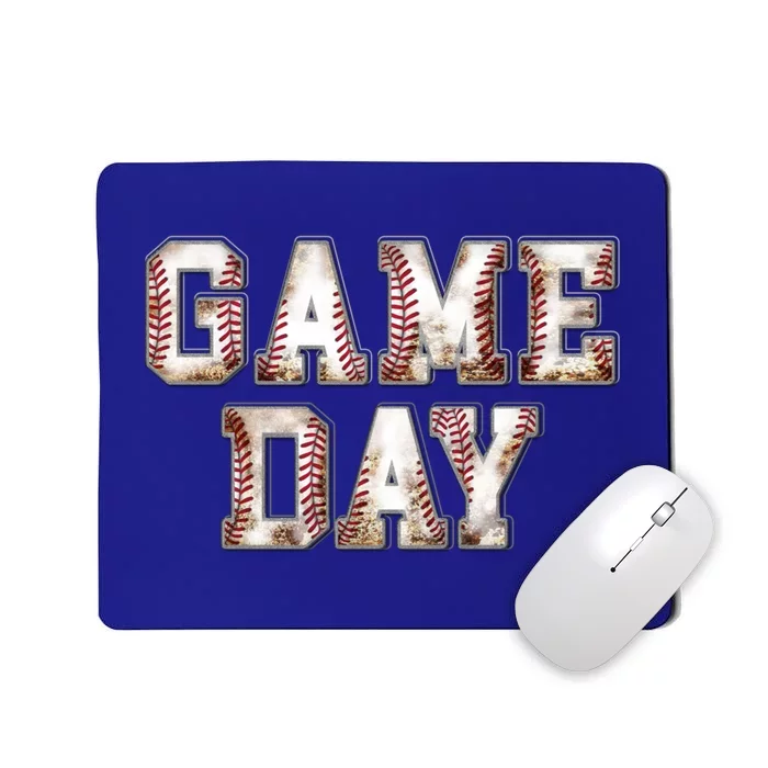 Baseball Game Day Cute Gift Mousepad