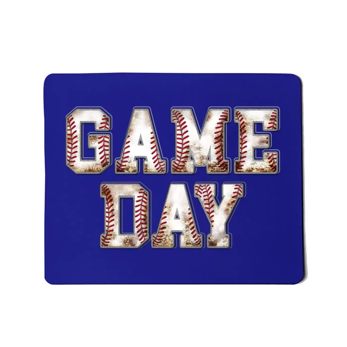 Baseball Game Day Cute Gift Mousepad