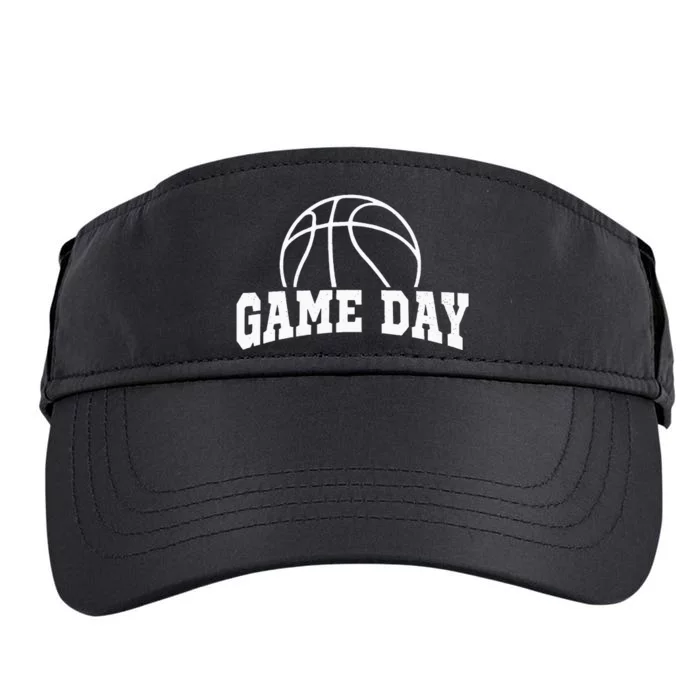 Basketball Game Day Basketball Mom Life Game Day Adult Drive Performance Visor