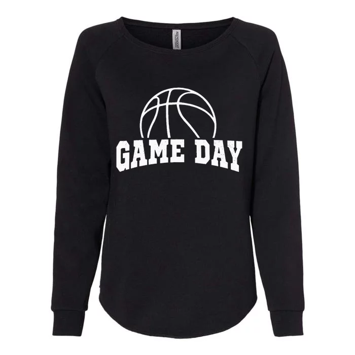 Basketball Game Day Basketball Mom Life Game Day Womens California Wash Sweatshirt