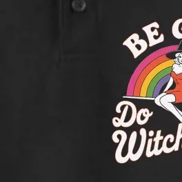 Be Gay Do Witchcraft Gay Lesbian Pagan Pride Witch Halloween Dry Zone Grid Performance Polo