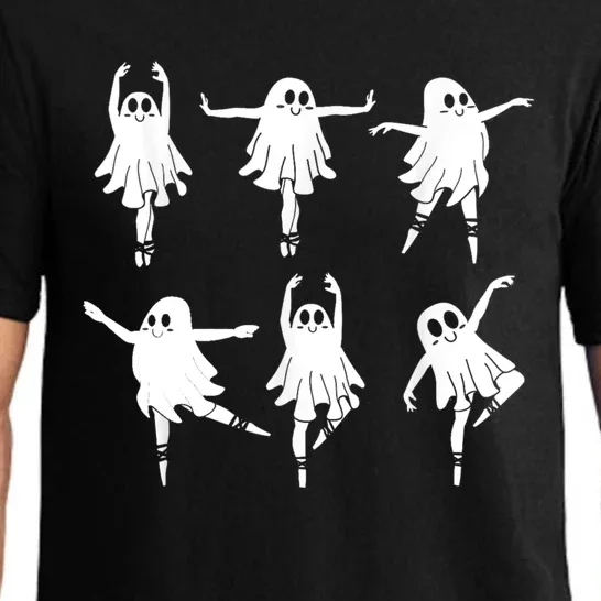 Ballet Ghost Dancer Spooky Dance Teacher Halloween Costume Gift Pajama Set