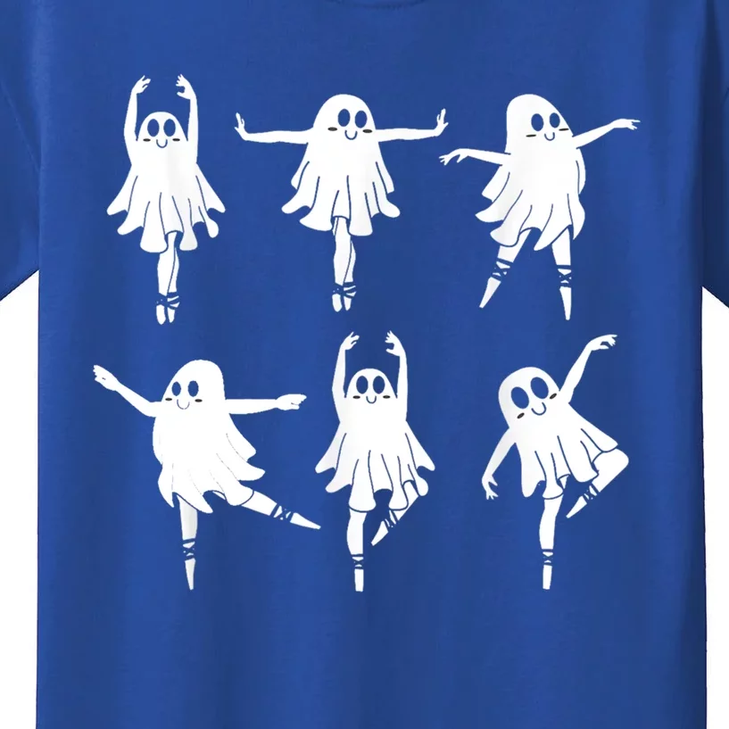 Ballet Ghost Dancer Spooky Dance Teacher Halloween Costume Gift Kids T-Shirt