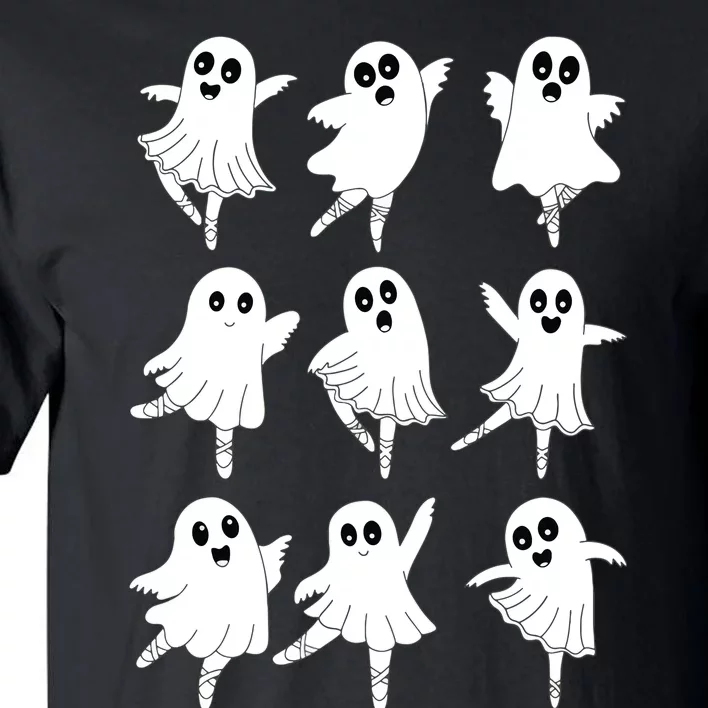 Ballet Ghost Dancing Dancer Dance Teacher Halloween Tall T-Shirt