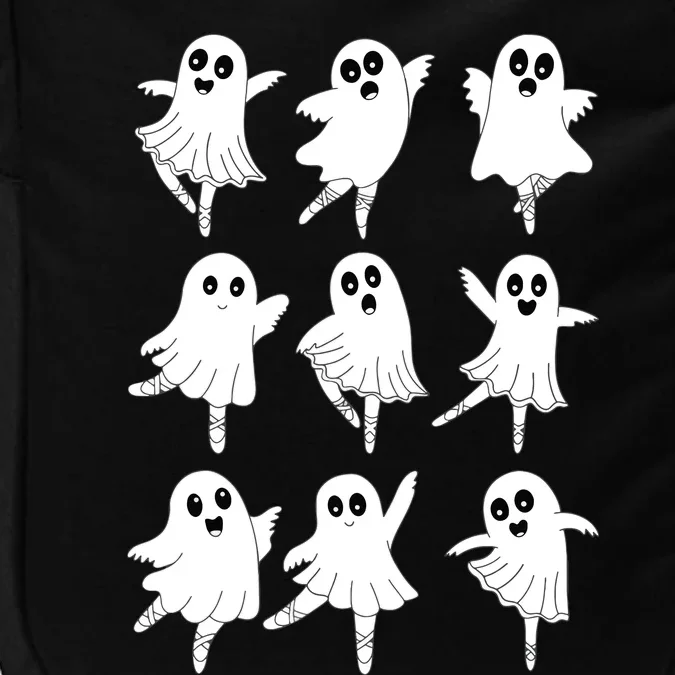 Ballet Ghost Dancing Dancer Dance Teacher Halloween Impact Tech Backpack