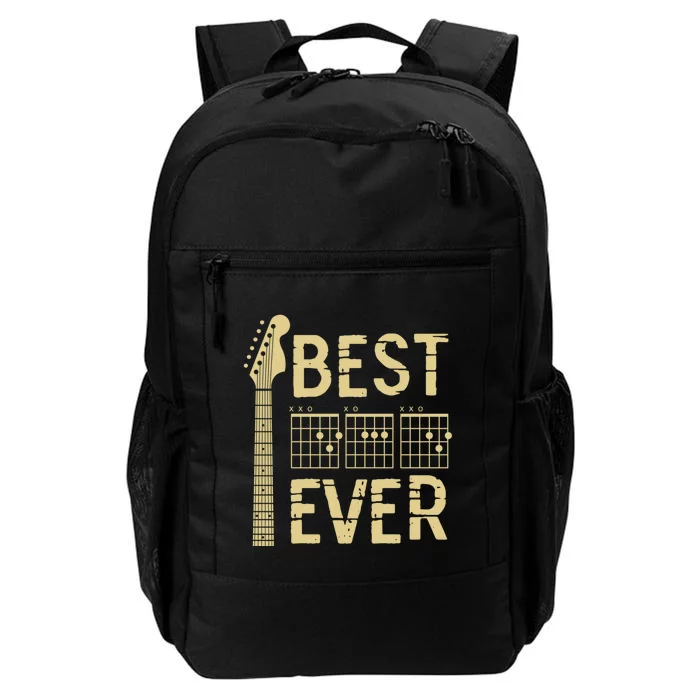 Best Guitar Dad Ever Chords Best Dad Guitar Guitar Dad Daily Commute Backpack